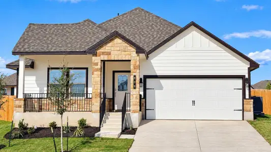 New construction Single-Family house 808 Big Sugar Rd, Burnet, TX 78611 plan Dakota - image