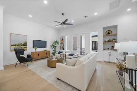 New construction Single-Family house 925 Fisher St, Unit D, Houston, TX 77018 - image 7