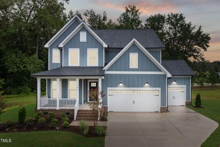 New construction Single-Family house 146 E Star Foal Ln, Wendell, NC 27591 plan Continental - image