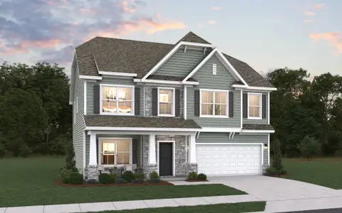 New construction Single-Family house 151 Anderson Oaks Ln, Easley, SC 29642 plan Morganton - image