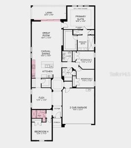 Structural options include: shower in lieu of tub at bath 3, gourmet kitchen, tray ceiling package, pocket sliding glass door, primary closet to laundry room, outdoor kitchen rough-in only.