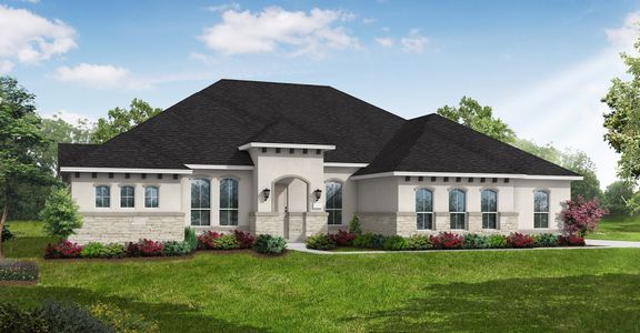 New construction Single-Family house 108 Red Hawk Dr, Marble Falls, TX 78654 plan Heath - image