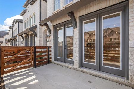 New construction Townhouse house 8117 Legacy Oak Dr, McKinney, TX 75071 Berkley Plan- photo 23 23