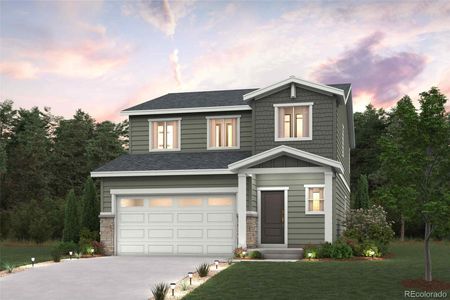 New construction Single-Family house 2221 Flower Blossom Ave, Brighton, CO 80601 Spruce- photo 0 0