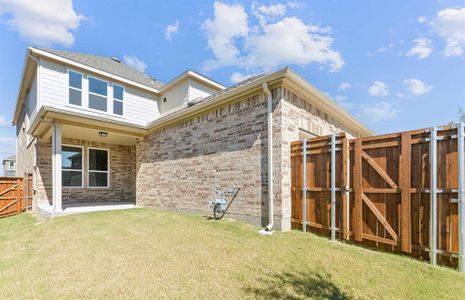 New construction Single-Family house 1208 Corleone Ln, Celina, TX 75009 plan Courtyard - image