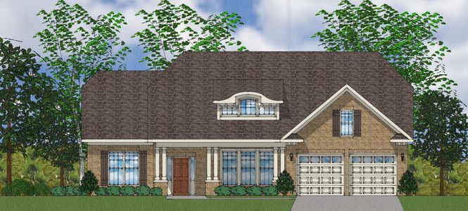 New construction Single-Family house 104 Rickys Path, Easley, SC 29642 plan Byrnes II - Elite Collection - image