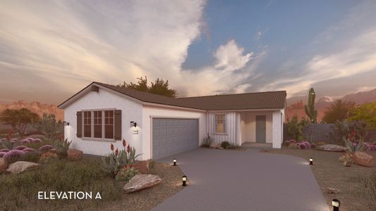 New construction Single-Family house 17525 N Bolerno Dr, Maricopa, AZ 85138 plan Mallard - image