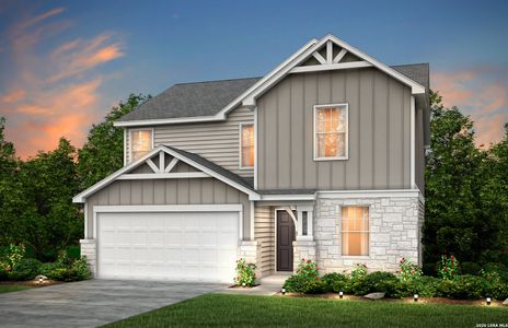 New construction Single-Family house 949 Heartseed Ave, New Braunfels, TX 78130 plan Sandalwood - image
