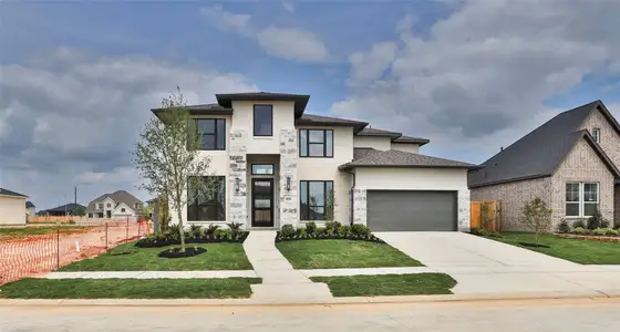 New construction Single-Family house 16514 Harmony Lea Ln, Hockley, TX 77447 plan 3546W - image