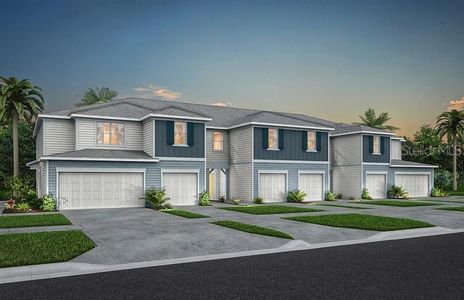 New construction Townhouse house 3354 Canyon Bay Pt, Sanford, FL 32773 - image