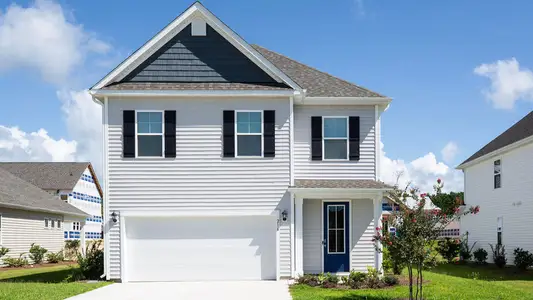 New construction Single-Family house 425 Matthews Farm Rd, Hubert, NC 28539 plan Woodstock - image