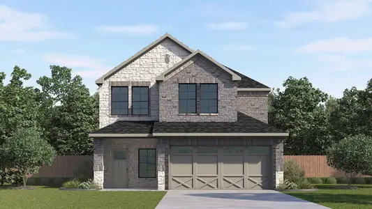 New construction Single-Family house 2000 Whispering Ln, Celina, TX 75009 plan Haven - image