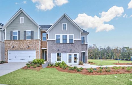 New construction Townhouse house 5749 Tillman Way, Powder Springs, GA 30127 Cooper- photo 0