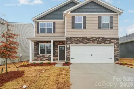 New construction Single-Family house 244 Early Bird Ln, Salisbury, NC 28147 plan Belhaven - image
