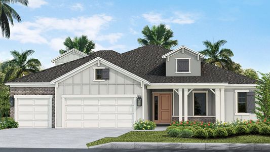 New construction Single-Family house 13427 Old Creek Ct, Parrish, FL 34219 plan Kiawah 2 - image