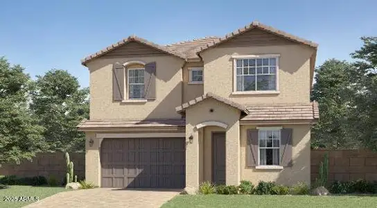 New construction Single-Family house 12054 W Calle De Pompas, Peoria, AZ 85383 plan Cottonwood Plan 3524 - image