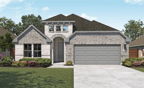 New construction Single-Family house 32306 Mimosa Ridge Ln, Waller, TX 77484 Juniper- photo 0