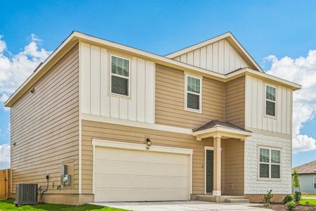 New construction Single-Family house 1408 Morris Lp, San Marcos, TX 78666 plan Solstice - image