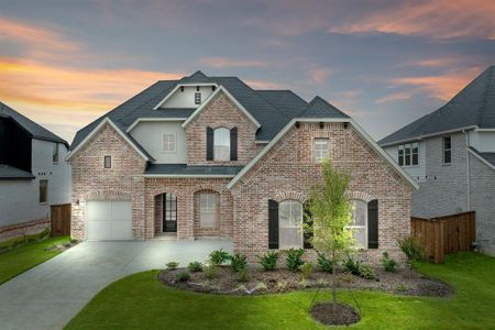 New construction Single-Family house 4237 Clydesdale Dr, Aubrey, TX 76227 Claude- photo 0