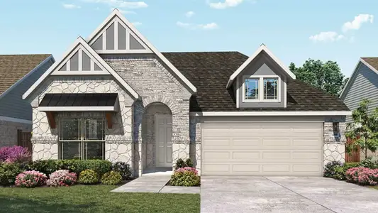 New construction Single-Family house 16201 Hidden Cove Dr, Celina, TX 75009 plan Oleander - image