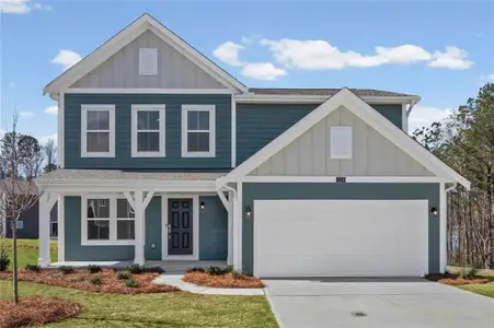 New construction Single-Family house 120 Alpine Ct, Dallas, GA 30132 plan Greenbriar - image