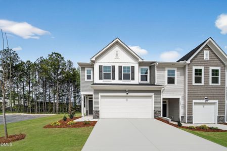 New construction Townhouse house 108 Tree Moss Ct, Rolesville, NC 27571 plan Coleman - image