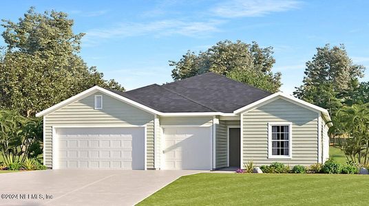 New construction Single-Family house 3400 Tupelo Lp, Green Cove Springs, FL 32043 TIVOLI II- photo 0