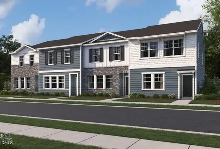 New construction Townhouse house 3056 Fulong Dr, Durham, NC 27704 - image