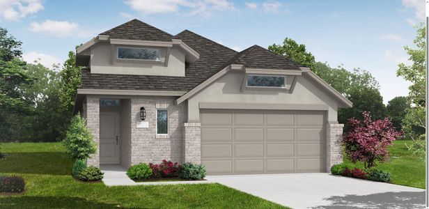 New construction Single-Family house 12518 Coastal Bend Wy, Cypress, TX 77433 plan Elgin - image