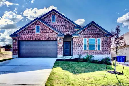 New construction Single-Family house 3550 Twin Dish Wy, New Braunfels, TX 78130 plan Blanton - image