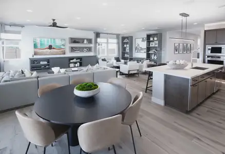 New construction Single-Family house 7282 W Running Deer Trl, Peoria, AZ 85383 plan 4014 Elevation R - image