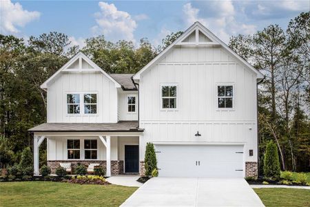 New construction Single-Family house 118 Henley Street, Canton, GA 30114 Newton- photo 0