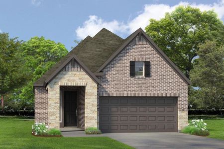 New construction Single-Family house 8935 Blackwoods Ct, Porter, TX 77365 plan The Bastrop - image