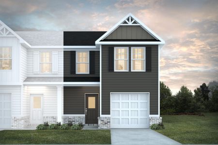 New construction Townhouse house 1111 Wharf Trl, Spartanburg, SC 29301 plan Jordan - image