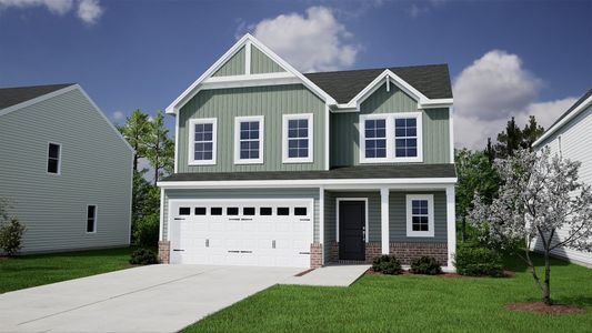 New construction Single-Family house 405 Spradley Wy, Batesburg-Leesville, SC 29070 plan Rutherford - image