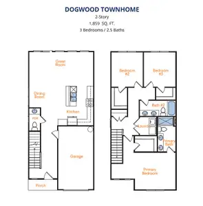 New construction Single-Family house 2341 Dion Ave, Charlotte, NC 28208 plan TH Dogwood - image