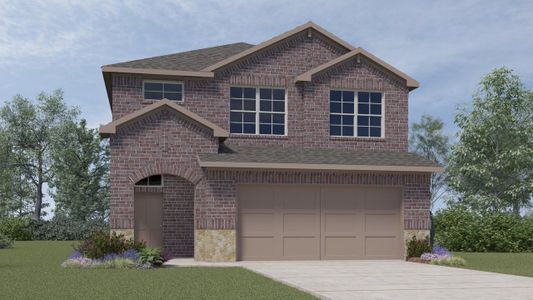 New construction Single-Family house 1731 Fourmile Creek Road, Crandall, TX 75114 X30G Grace- photo 0