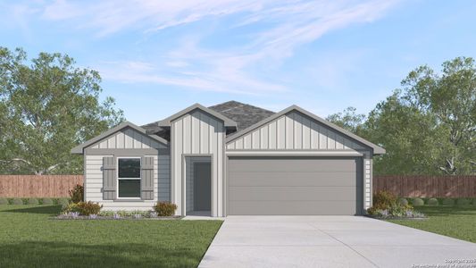 New construction Single-Family house 1743 Kolbe Trl, New Braunfels, TX 78130 The Harris- photo 0 0