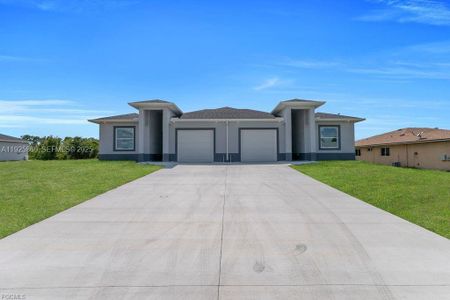 New construction Duplex house 4648/4650 Leonard Blvd S, Lehigh Acres, FL 33973 - image