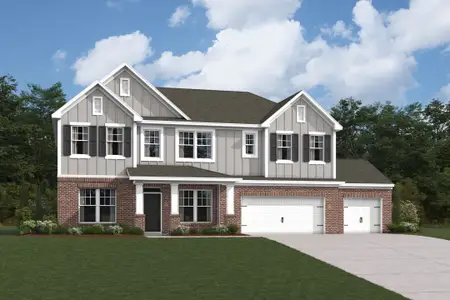 New construction Single-Family house 242 Amber Glen Dr, Locust, NC 28097 plan Albright - image