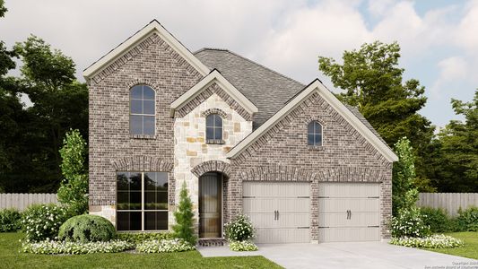 New construction Single-Family house 9903 Heeler Hand Trl, San Antonio, TX 78254 2442W- photo 0 0