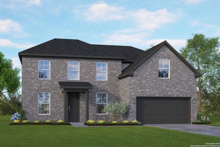 New construction Single-Family house 174 Mason Lane, Castroville, TX 78009 The Danbury F- photo 0