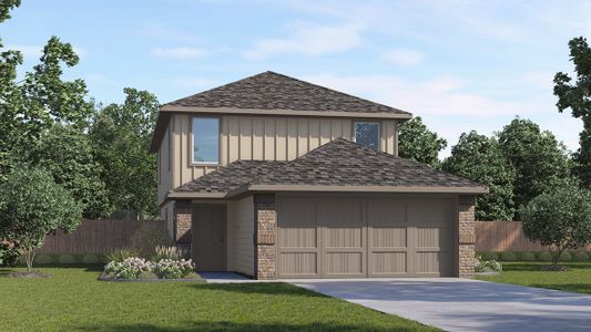 New construction Single-Family house Elmendorf, TX 78223 plan The Emory - image