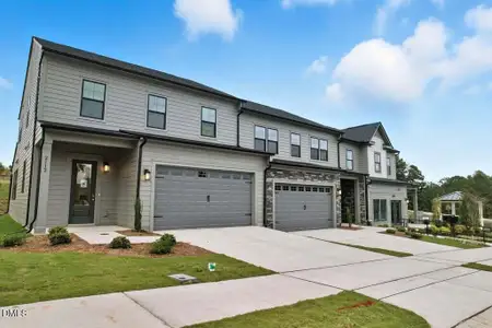 New construction Townhouse house 1107 Palisade Bluff Ln, Apex, NC 27502 - image