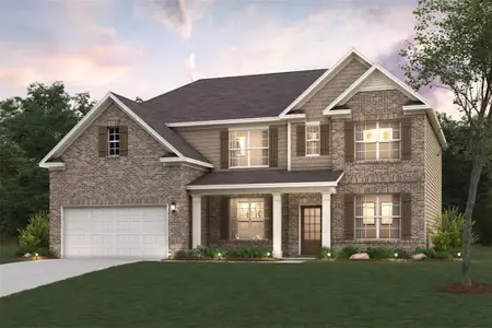 New construction Single-Family house 61 Whispering Oak Wy, Dallas, GA 30157 - image