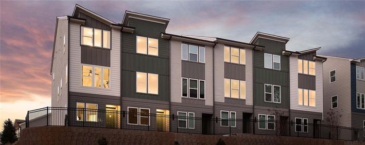 New construction Townhouse house 1499 Layton Lane Drive Nw, Unit 48, Atlanta, GA 30318 - photo 0