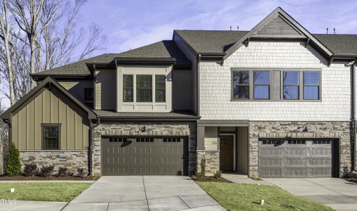 New construction Townhouse house 962 Double Helix Rd, Apex, NC 27523 - photo 0