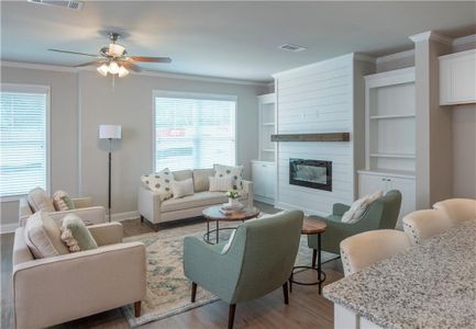 New construction Townhouse house 5369 Gray Birch Bnd, Flowery Branch, GA 30542 - image 6