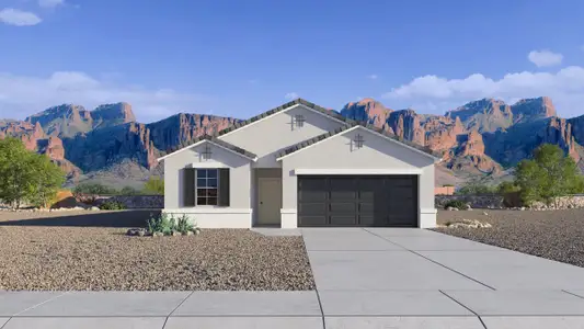 New construction Single-Family house 25476 W La Salle Street, Buckeye, AZ 85326 - photo 0