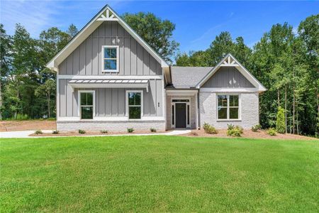 New construction Single-Family house 45 Hometown Ct, Jefferson, GA 30549 plan Finely - image